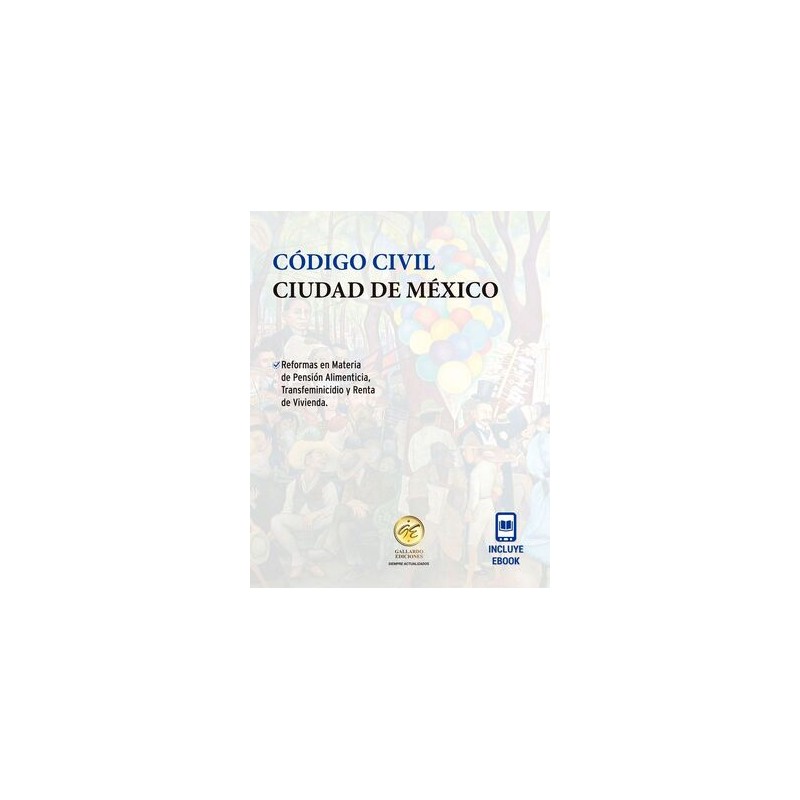 CÓDICO CIVIL CUIDAD DE MÉXICO 2025 BOLSILLO + EBOOK