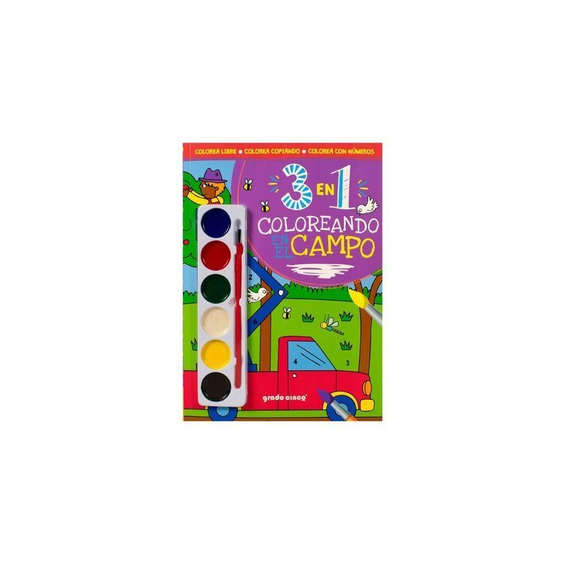 3 EN 1 COLOREANDO EN EL CAMPO