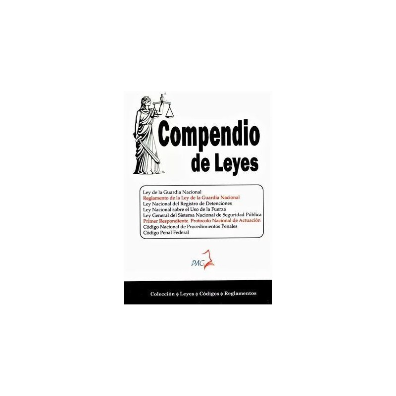 COMPENDIO DE LEYES GUARDIA NACIONAL TOMO III